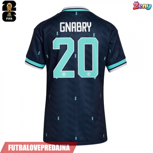 Lacne Ženy Futbalové dres Nemecko Serge Gnabry #20 MS 2026 Krátky Rukáv - Preč